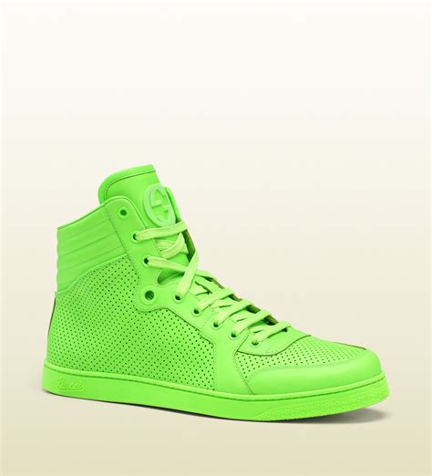 lime green sneakers for men.